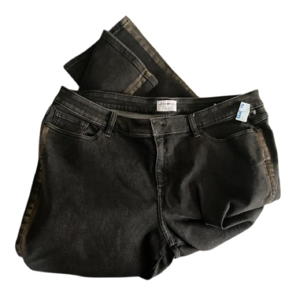 Lane Bryant Women's Relaxed Black Jeans